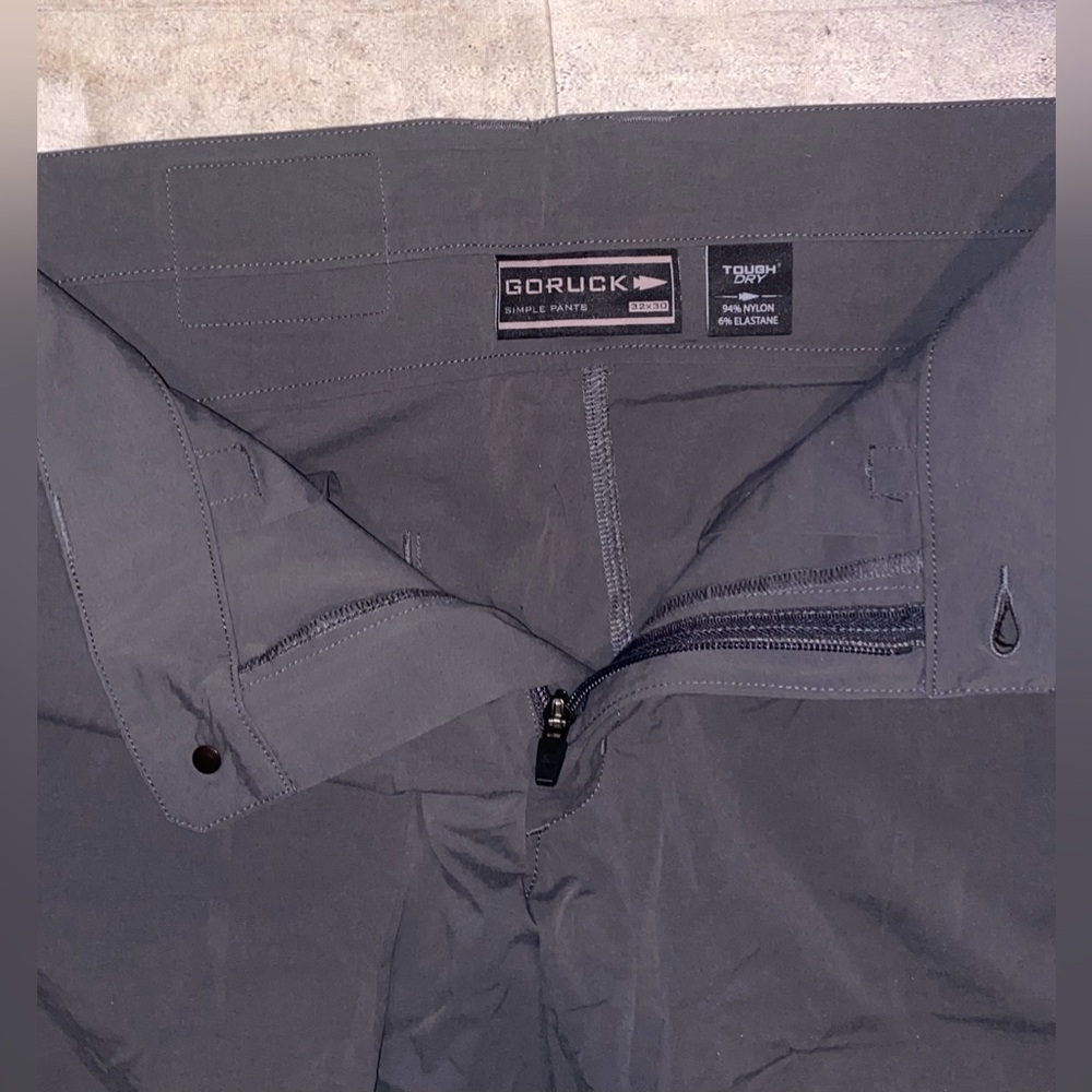 Goruck Simple Pants 32x30 Performance Lightweight… - image 3